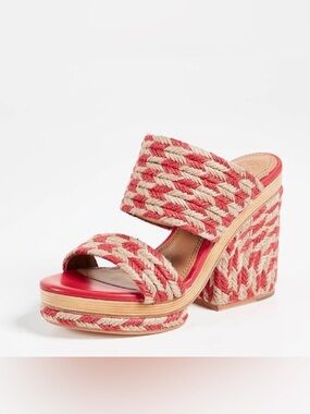 Tory Burch Lola Woven Platform Sandal